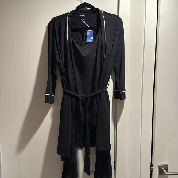 NWT Cosabella Bella Nursing 3 Piece Set With Print Robe - Picture 7 of 11